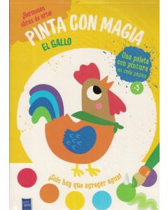 PINTA CON MAGIA EL GALLO