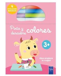 PINTA Y DESCUBRE COLORES: VACA