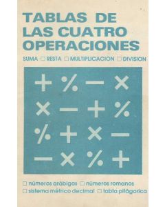 TABLAS DE LAS CUATRO OPERACIONES