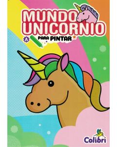 MUNDO UNICORNIO PARA PINTAR A UNICORNIO