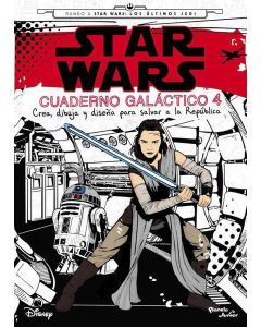 STAR WARS LOS ULTIMOS JEDI CUADERNO GALACTICO 4