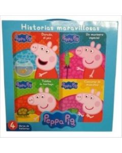 HISTORIAS MARAVILLOSAS ESTUCHE 4 LIBROS DE HISTORIAS