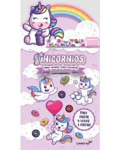 UNICORNIOS SORPRENDENTES LIBRO MAGICO PARA COLOREAR