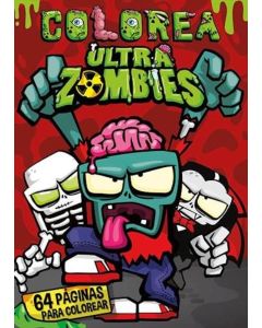 ULTRA ZOMBIES A COLOREAR ROJO