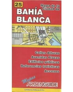 MAPA DE LA CIUDAD DE BAHIA BLANCA