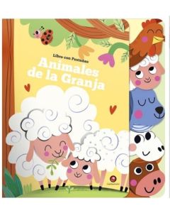 ANIMALES DE LA GRANJA LIBRO CON PESTAÑAS