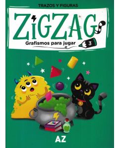 ZIGZAG GRAFISMOS PARA JUGAR TRAZOS Y FIGURAS 3