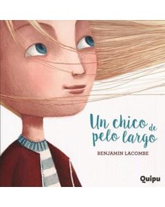 UN CHICO DE PELO LARGO