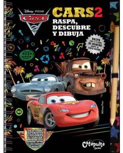 CARS 2 RASPA DESCUBRE Y DIBUJA