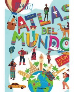 ATLAS DEL MUNDO CON STICKERS