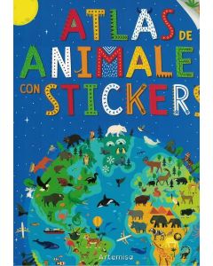 ATLAS DE ANIMALES CON STICKERS