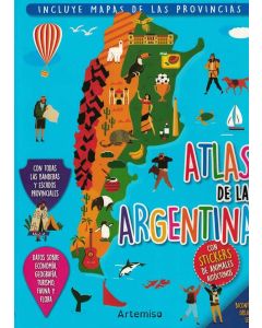 ATLAS DE ARGENTINA INCLUYE MAPAS DE LAS PROVINCIAS