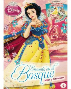 DISNEY PRINCESA ENCANTO EN EL BOSQUE JUEGOS Y ACTIVIDADES 4