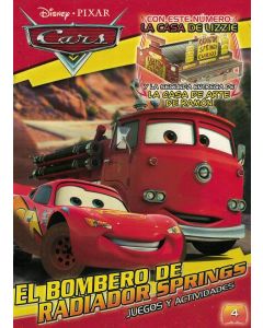 DISNEY PIXAR CARS EL BOMBERO DE RADIADOR SPRINGS JUEGOS Y ACTIVIDADES 4