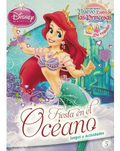 DISNEY PRINCESA FIESTA EN EL OCEANO JUEGOS Y ACTIVIDADES 5