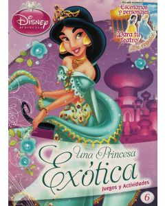 DISNEY PRINCESA UNA PRINCESA EXOTICA JUEGOS Y ACTIVIDADES 6