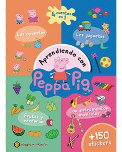 PEPPA PIG LOS OPUESTOS LOS JUGUETES FRUTAS Y VERDURAS LOS INSTRUMENTOS MUSICALES