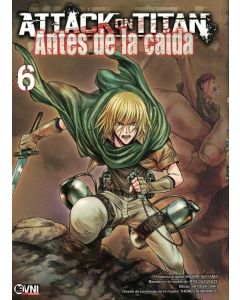 ATTACK ON TITAN ANTES DE LA CAIDA VOL 6