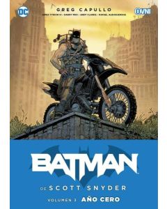 BATMAN DE SCOTT SNYDER VOL 3 AÑO CERO