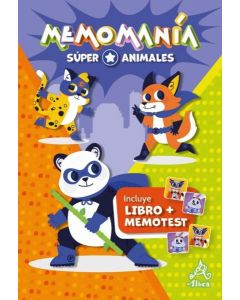 MEMOMANIA SUPER ANIMALES LIBRO + MEMOTEST