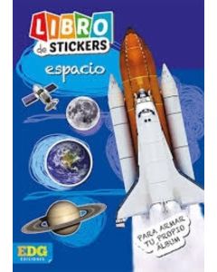 LIBRO DE STICKERS ESPACIO