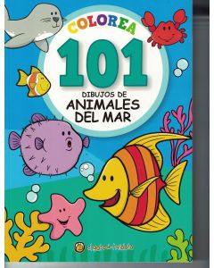 COLOREA 101 DIBUJOS DE ANIMALES DEL MAR