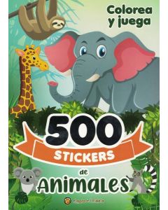 500 STICKERS DE ANIMALES