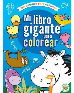 MI LIBRO GIGANTE PARA COLOREAR AZUL