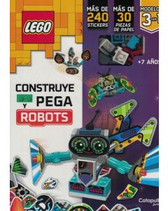 LEGO CONSTRUYE Y PEGA ROBOTS