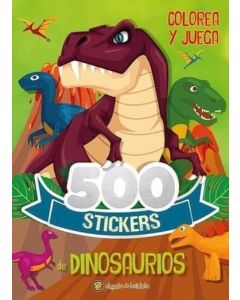 500 STICKERS DE DINOSAURIOS