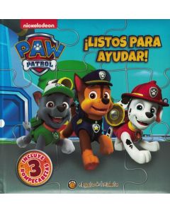 LISTOS PARA AYUDAR PAW PATROL INCLUYE ROMPECABEZAS