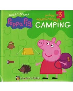 CAMPING PEPPA PIG INCLUYE ROMPECABEZAS