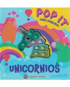 UNICORNIOS LIBRO SENSORIAL POP IT