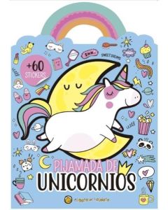 PIJAMADA DE UNICORNIOS + 60 STICKERS