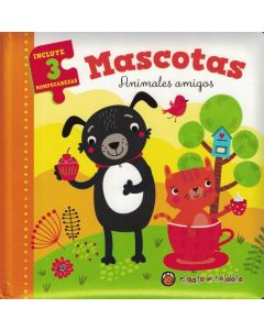 MASCOTAS ANIMALES AMIGOS INCLUYE ROMPECABEZAS