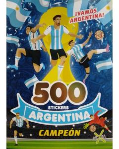 500 STICKERS ARGENTINA CAMPEON