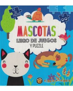 MASCOTAS LIBRO DE JUEGOS Y PUZZLE