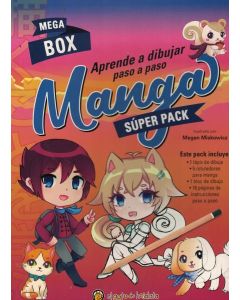 APRENDE A DIBUJAR PASO A PASO MANGA SUPER PACK