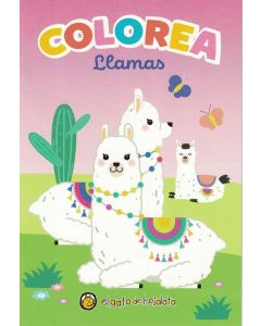 COLOREA LLAMAS