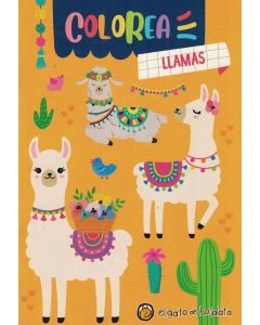 COLOREA LLAMAS