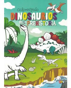 COLOREANDO DINOSAURIOS DE LA PREHISTORIA