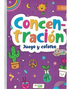 CONCENTRACION JUEGO Y COLOREO