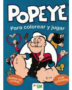 POPEYE PARA COLOREAR Y JUGAR