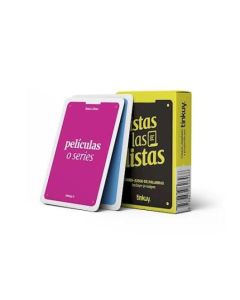 LISTAS LAS LISTAS LIBRO JUEGO DE PALABRAS INCLUYE 50 NAIPES
