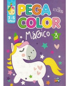 MAGICO 3 PEGA COLOR CON STICKERS