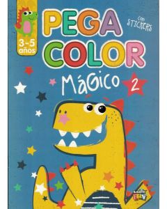 MAGICO 2 PEGA COLOR CON STICKERS