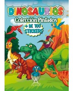 DINOSAURIOS + DE 100 STICKERS