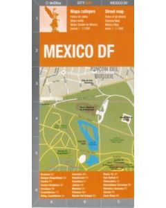 MEXICO DF CITY MAP